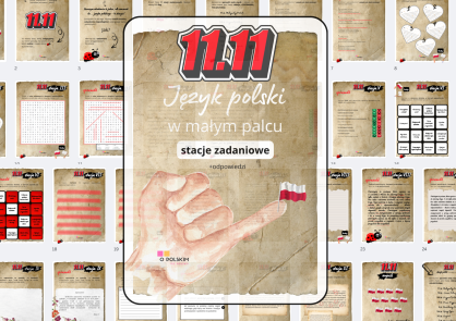 11.11 - Język polski w małym palcu (stacje zadaniowe)