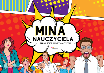 Naklejki - MINA nauczyciela